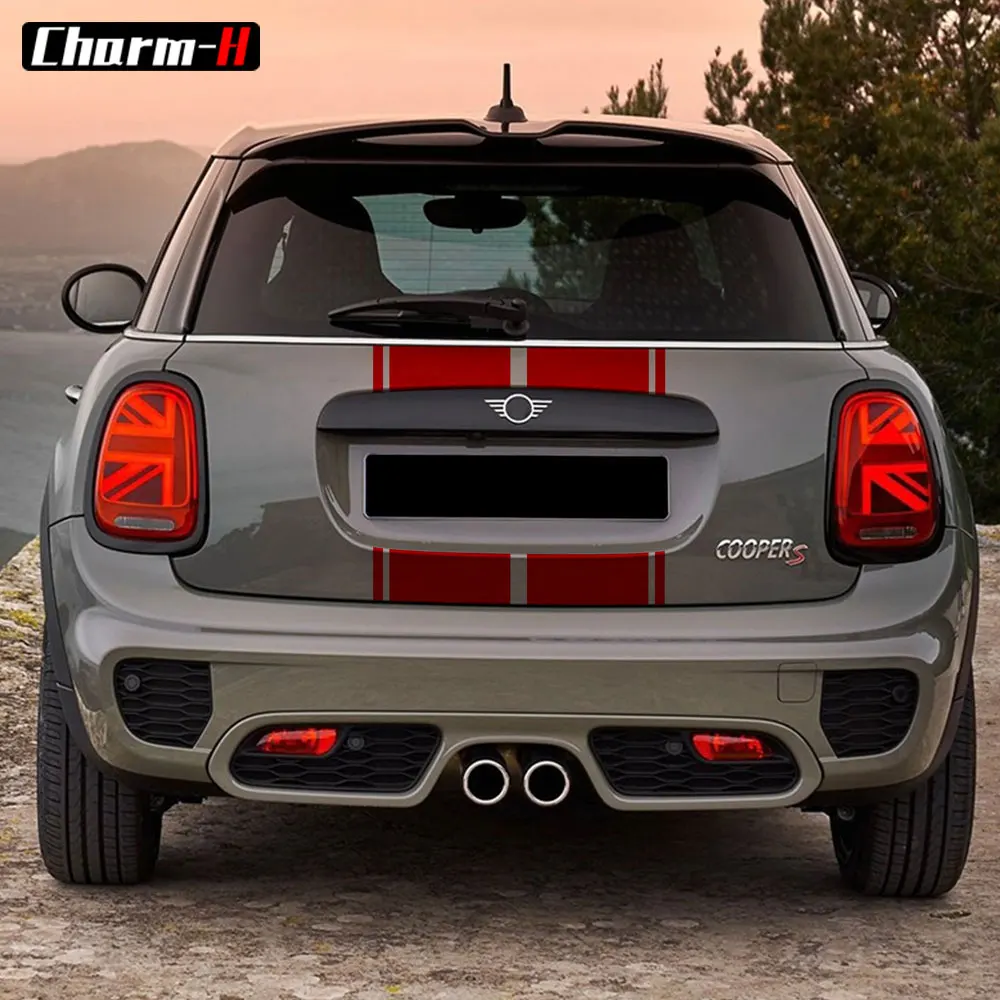 Декоративные наклейки на капот автомобиля для mini cooper F56 F55 Clubman F54 багажник полосы
