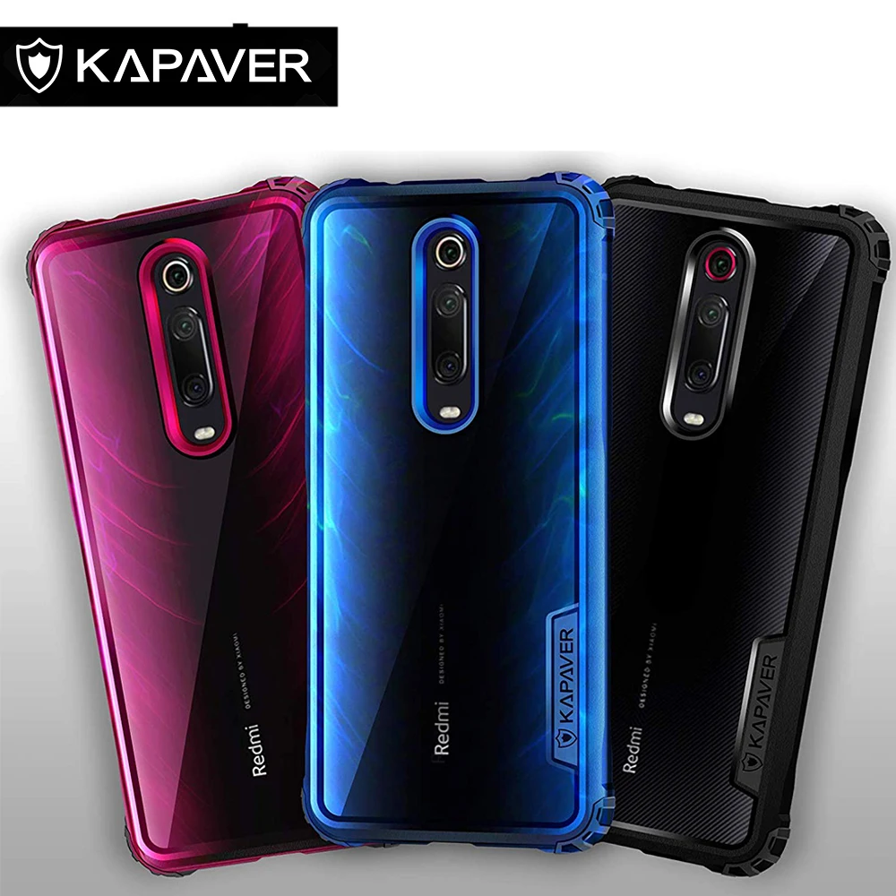 Чехол для телефона capaver для Xiaomi Redmi K20, чехол для Redmi K20 Pro, чехол, роскошная задняя крышка из ТПУ, ударопрочный бампер, устойчивая защита