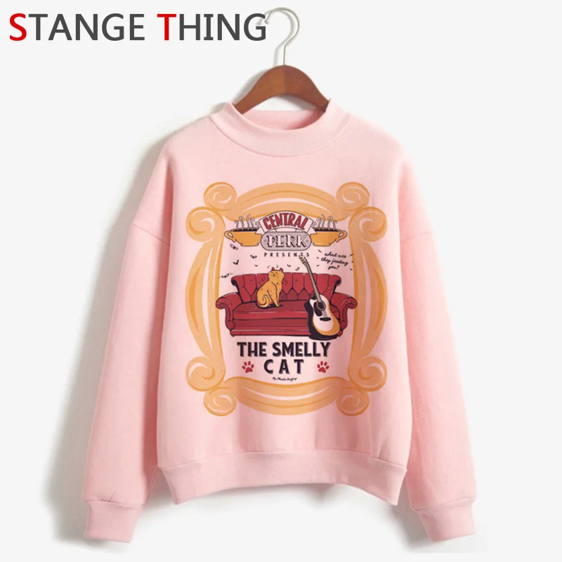 New Friends Tv Show Harajuku Funny Cartoon Hoodies Women Best Friends Ullzang 90s Fashion Sweatshirts Warm Graphic Hoody Female - Цвет: H3586