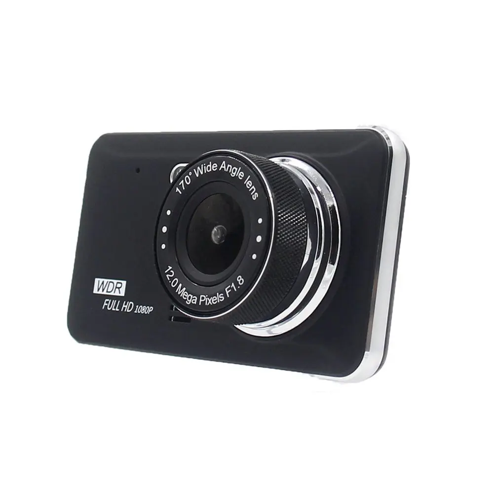 4 дюймов Ips Hd 1080P вождение автомобиля Регистраторы передние и задние двойные линзы Поддержка реверсирования видео наблюдение за парковкой
