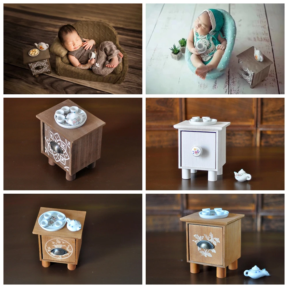Take Photos Wood Gift Chair Decoration Tea Table Set Photography Props Easy Install Newborn Baby Mini Posture Infant Accessories Take Photos Wood Gift Chair Decoration Tea Table Set Photography Props Easy Install Newborn Baby Mini Posture Infant Accessories