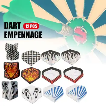 

Darts Tail Dart Leaf Competitive Competition Outdoor PET Colour Flight Harrows Sports Dart Wing