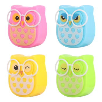 

1pc Mini Owl Baby Night Light Automatic Sensor Light LED Desk Lamp Control Lamp Energy-Saving Socket Room Indoor Lighting