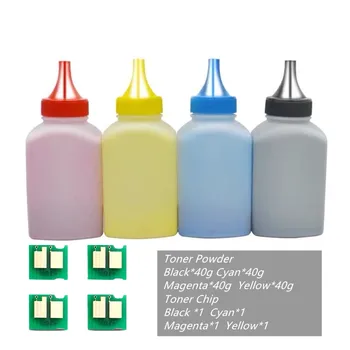 

4 Color toner Powder + 4 chip CF350A 130A CF350 toner cartridge for HP Color LaserJet Pro MFP M176n MFP M177fw Laser printer