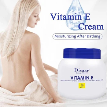 

Vitamin E Anti Wrinkle Face Cream Lifting Firming Whitening Moisturizing Skin Care Repair Damaged Skin Facial Cream 200ml