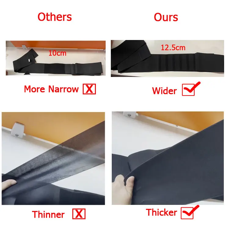 Waist Trainer for Women Tummy Wrap Waist Trimmer Belt Slimming Body Shaper Plus Size Snatch Me Up Bandage Wrap Waist Support