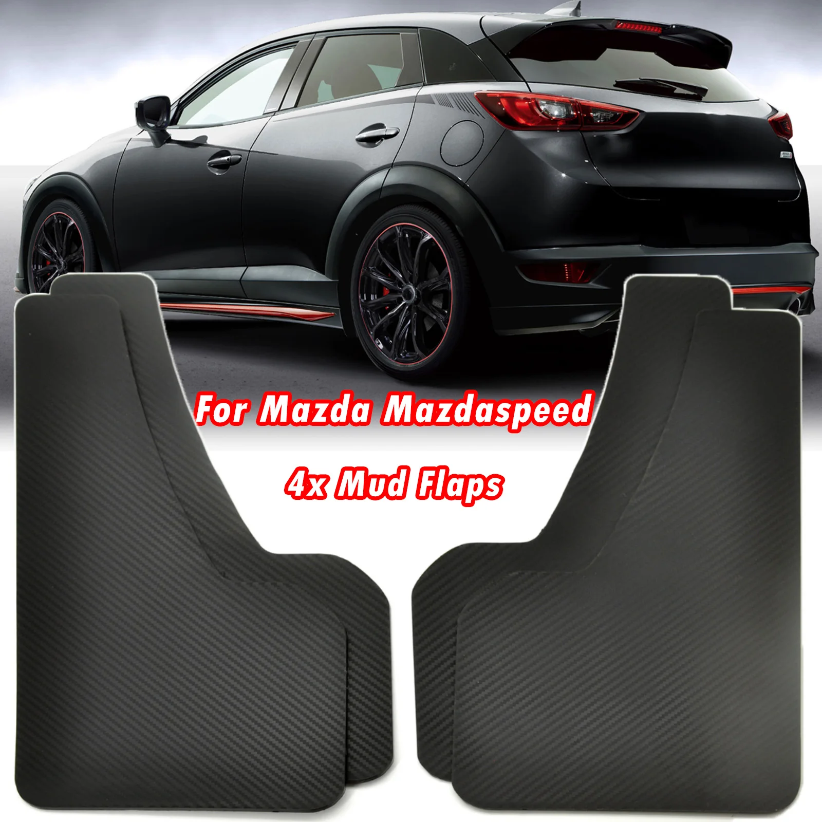 Rally Mud Flaps For Mazda3 Mazdaspeed Mazda 3 6 Cx5 Rx8 Cx3 Cx 3 Cx 5 Cx 7 Cx 8 Mx5 Mx 5 Mudflaps Splash Guards Mudguards Mudguards Aliexpress