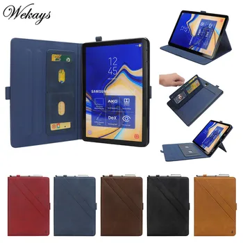 

Cover Coque For Samsung Tab S4 10.5 T830 Bussiness Leather Case For Samsung Galaxy Tab S4 2018 10.5" SM-T830 T835 Covers Cases