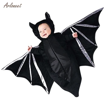 

new born Boys Girls sleeping bag Halloween Cartoon Bat Sleeping Bag Hooded Swaddle Sack winter warm sac de couchage enfant