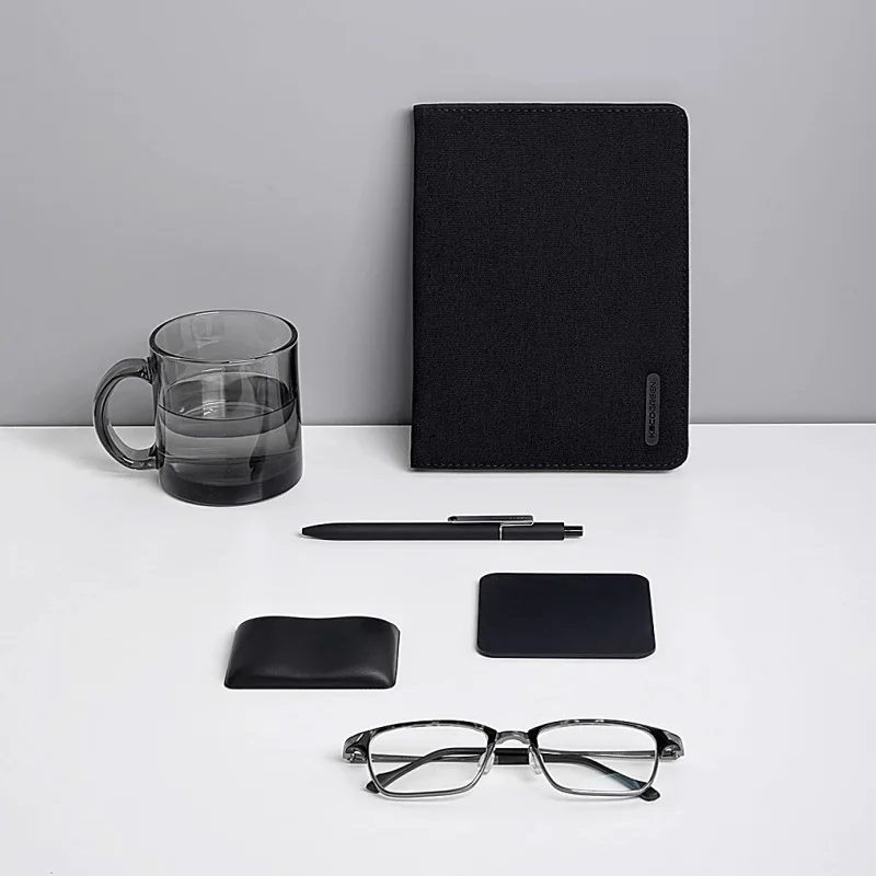 Xiaomi Mijia умный дом Kaco благородный бумажный блокнот кожаный Слот для карт кошелек книга для офиса путешествия с ручкой подарок
