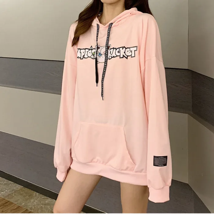 Fall New Fashion Unisex Sweatshirt Pokemon Pikachu Jigglypuff Print Casual Oversized Hoodie Couple Hooded Pullover Top