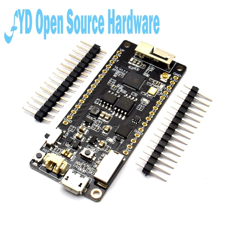 1pcs T8 V1.7 TTGO ESP32 4MB PSRAM TF CARD 3D ANTENNA WiFi Module Bluetooth ESP32-WROVER Micropython | Электронные компоненты и
