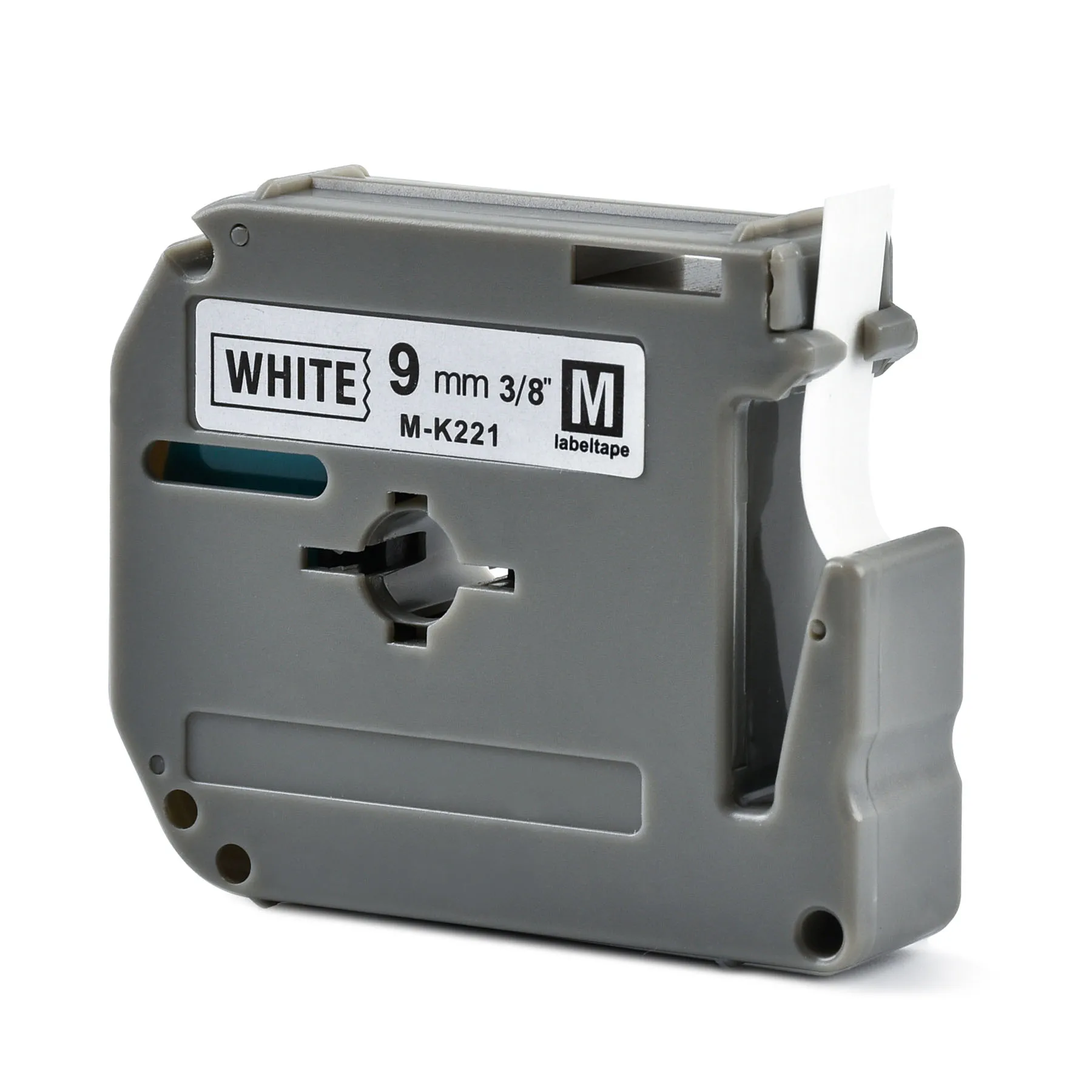 9mm black on white