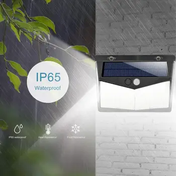 

208LED Solar Garden Wall Light PIR Motion Sensor Outdoor Path Yard Security Lamp Easy to Install without Pulling Wires