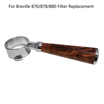 

54mm Coffee Bottomless Portafilter For Breville 870/878/880 Filter Replacement