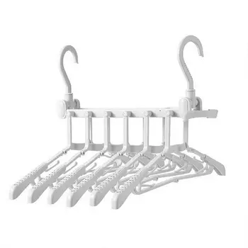 

HOT Drying Rack 6 Even Hook Retractable Folding Non-slip Design Drying Rack Home Outdoor TI99