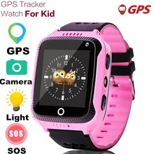 Q528 Smart Children Watch GPS With Camera Flashlight Baby Watch SOS Call Location Device Tracker For Kid Safe