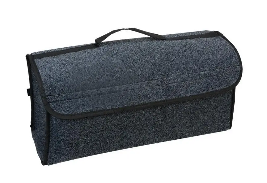 Автомобильный ящик для хранения, автомобильный багажник, складная сумка для хранения, войлочная ткань, складная сумка