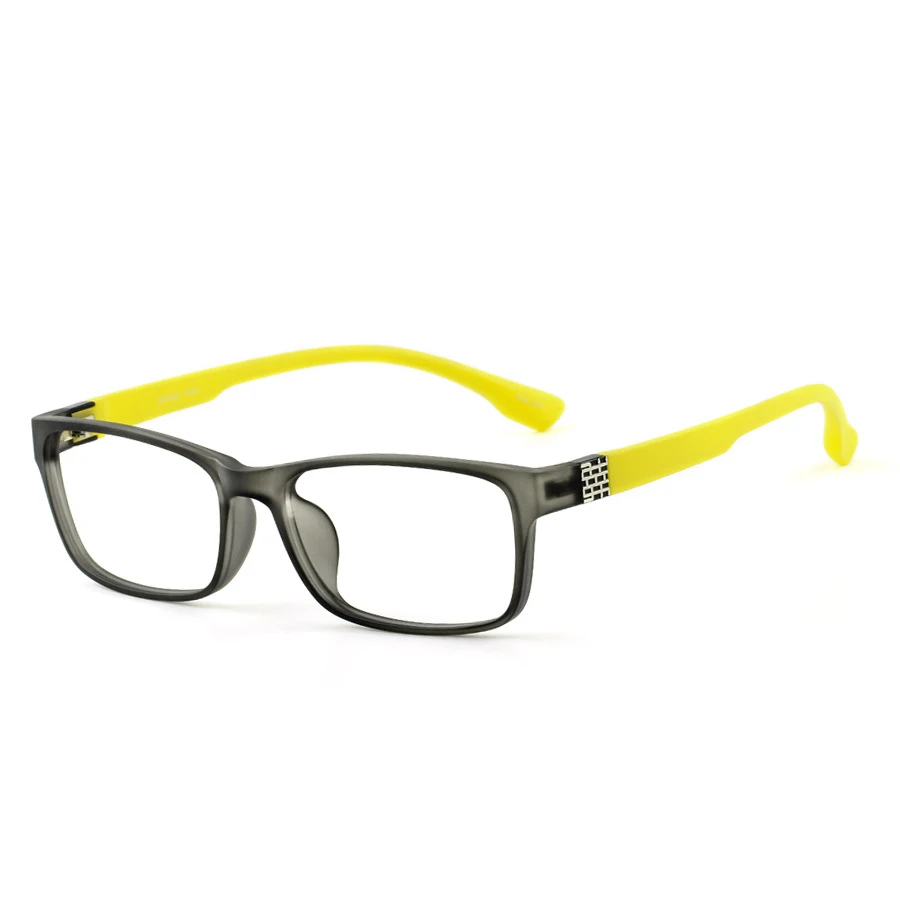 Классические ретро очки TR90, оправа квадратная, ультра-светильник, спортивные, унисекс, для студентов, плоские очки, модные, простые, без градусов, очки для чтения