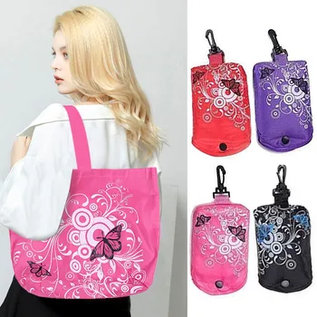 

Reusable Bag Grocery Tote Foldable Shopping Bags Durable And Lightweight Foldable Eco Grocery Totes Handbags new fashion Bag