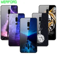 Чехол для Meizu M8, чехол из закаленного стекла «Планета космос», чехол из стекла для Meizu M8 M813H, чехол-бампер из ТПУ для Meizu M 8 M8 Shell