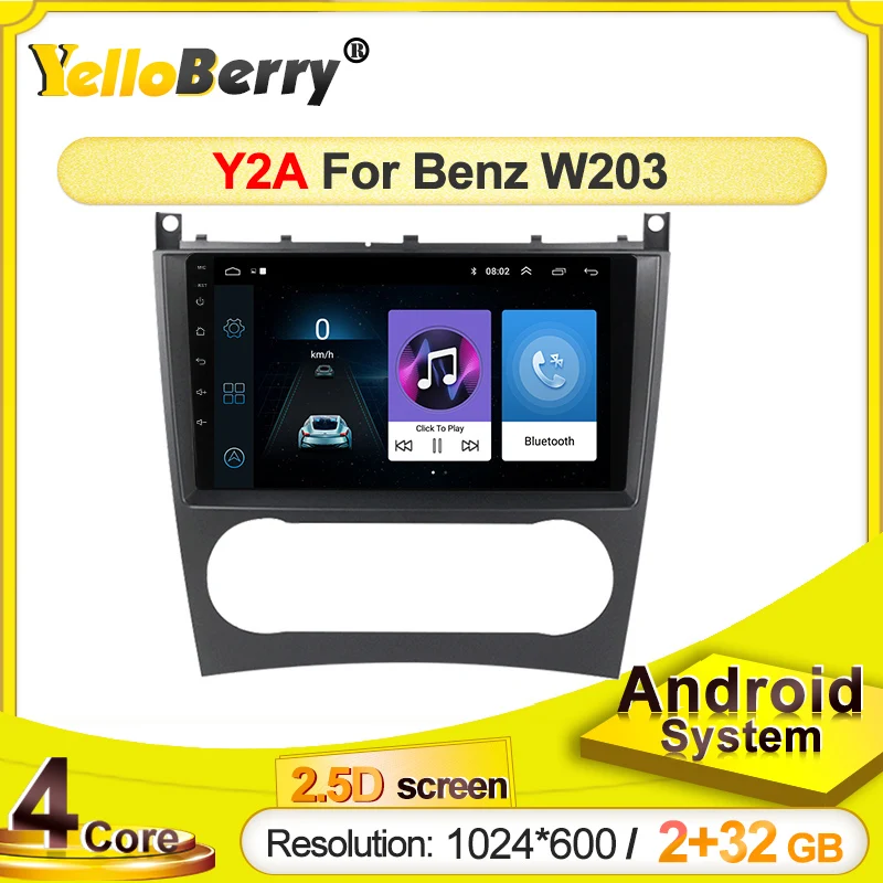 HD 1024x600 экран Автомобильный GPS навигационный плеер стерео для Mercedes Benz W203 W209 W219 A-Class