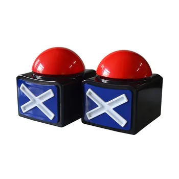 

Trivia Joke ABS Prank Got Talent Alarm Button Loud Game Answer Buzzer Fun Sound Light Relieve Stress Quiz Toy Ring