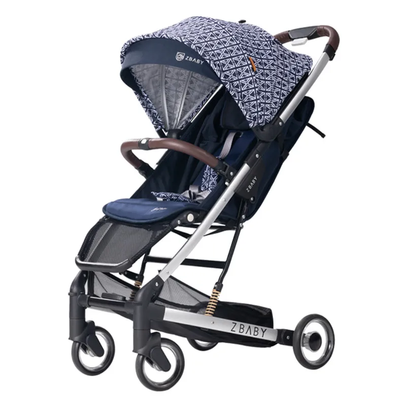 

Baby Stroller Portable Ultra-light Folding Can Sit and Lie High Landscape Pram Luxury Baby Carriage