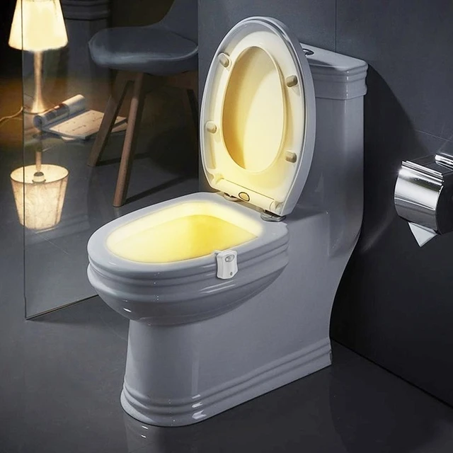 GlowBowl Fresh 3-Pack - Motion Activated Toilet Nightlight with Air Fr