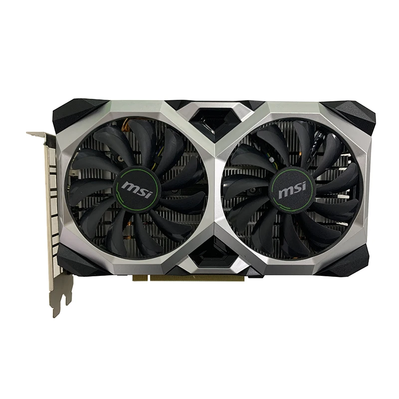 Бывшая в употреблении 90% новая Видеокарта MSI Vanguard GeForce GTX 1650 VENTUS XS 4G OC игровые