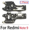 New USB Charging Port Charger Board Flex Cable For Xiaomi Redmi Note 8 8T 9 9S Pro Dock Plug Connector With Microphone ► Photo 3/4