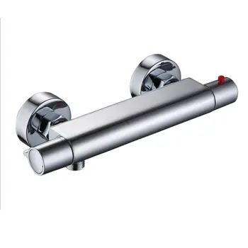 

TOP Chrome Thermostatic Bar Valve Shower Mixer Brass Diverter