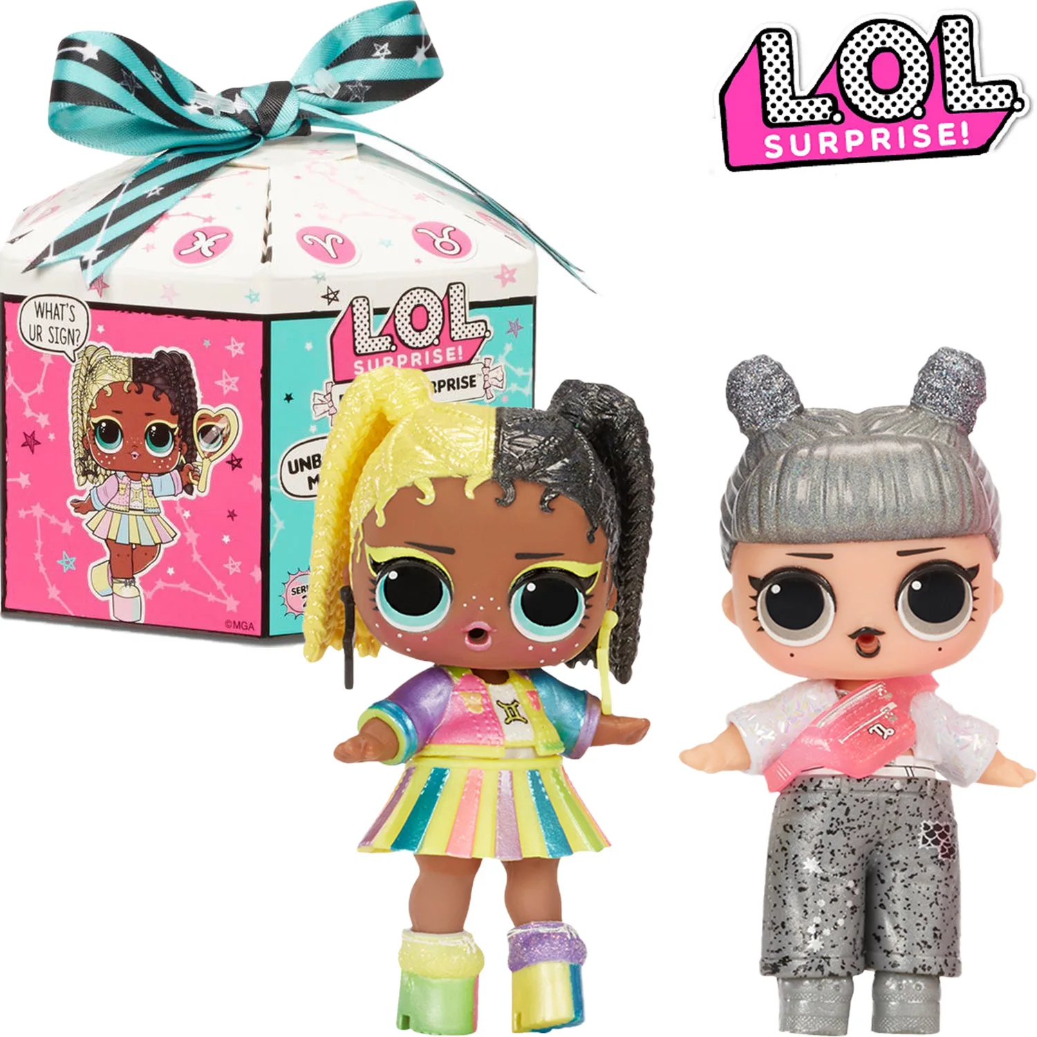 Present Surprise Series 2 Glitter Shimmer Star Sign Themed Doll LOL Surprise 