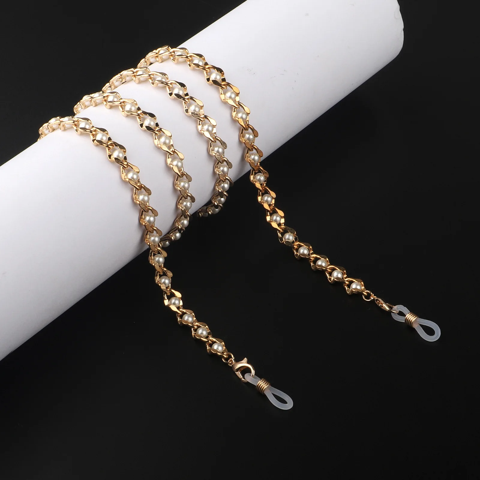 

New Style Accessories Fashion Simple Pearl Glasses Chain Sun Glasses Chain Wholesale