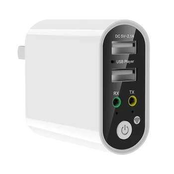 

Wireless Audio Adapter Remote Control Bluetooth 5.0 Transmitter Receiver Portable Universal Speaker Desktop Aux Converter Stereo