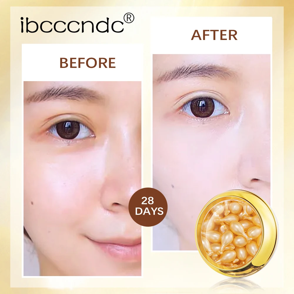Retinolo Capsula Essenza Viso Illumina Siero Idratante Nutriente Antirughe Vitamina E Siero Viso Acido Ialuronico Cura Della Pelle - immagine 6