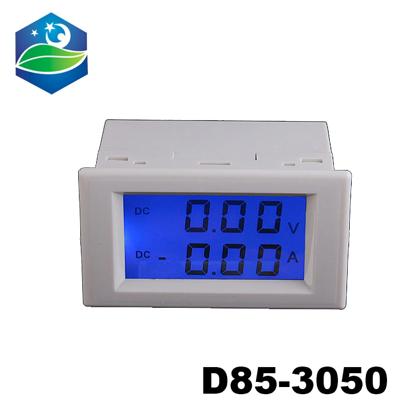 D85 3050Digital DC 0 199 9 V 10A Амперметр Вольтметр ЖК белый цифровой измеритель|Детали и