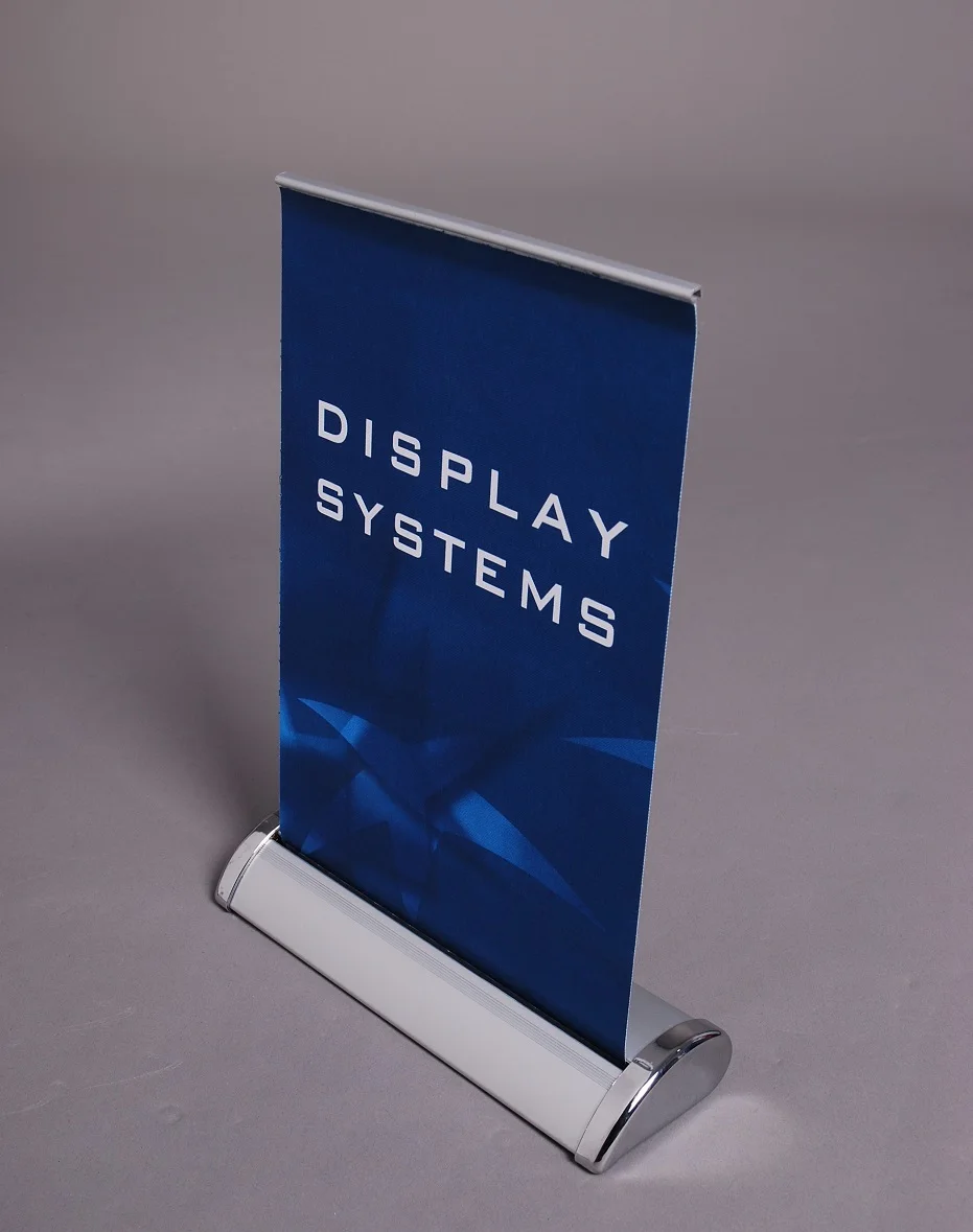 Mini roll up banner A4 size Table | Дом и сад