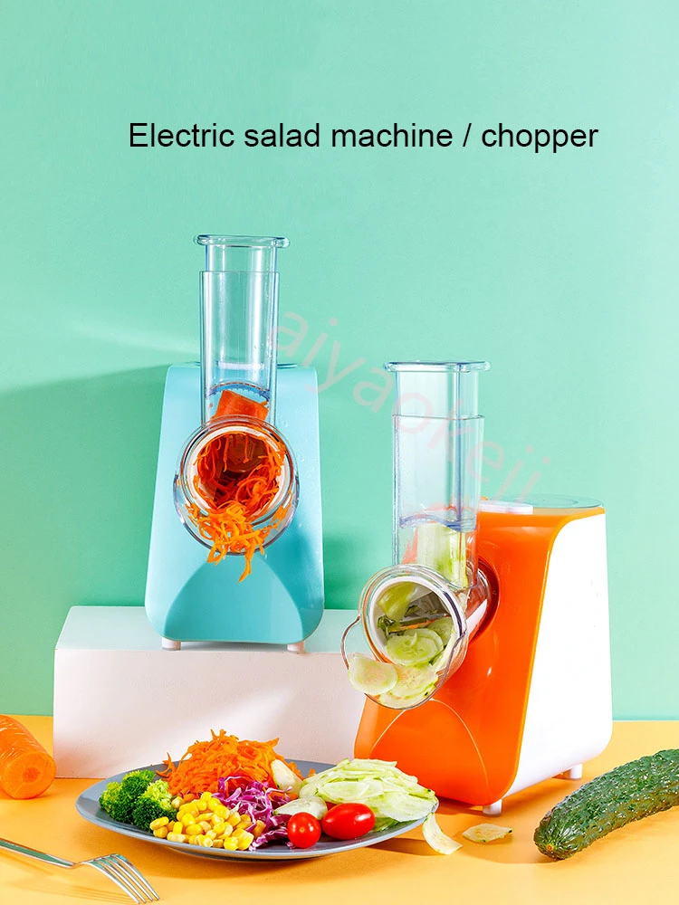 Electric Vegetable Cutter Food Crusher Household Salad Fruit Slicer Potato  Cabbage Chopper Cheese Grater Peanut Grinder - AliExpress