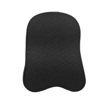 

1X Car Seat Headrest Pad Memory Foam Pillow Rest Support Black Accessory