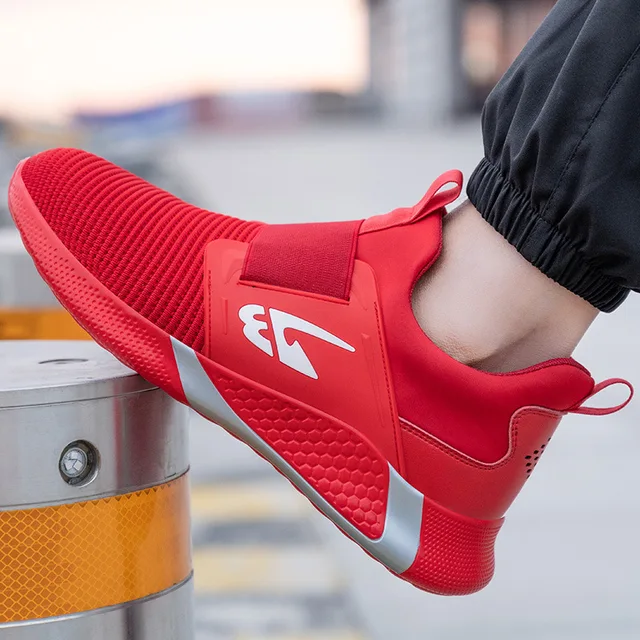 Men's Steel Toe Casual Work Sneakers