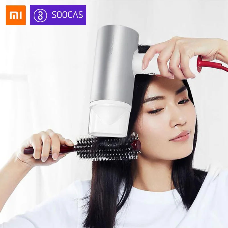 

Xiaomi Mijia Soocas H3 Anion Hair Dryer Aluminum Alloy Body 1800W Air Outlet Anti-Hot Innovative Diversion Design 3