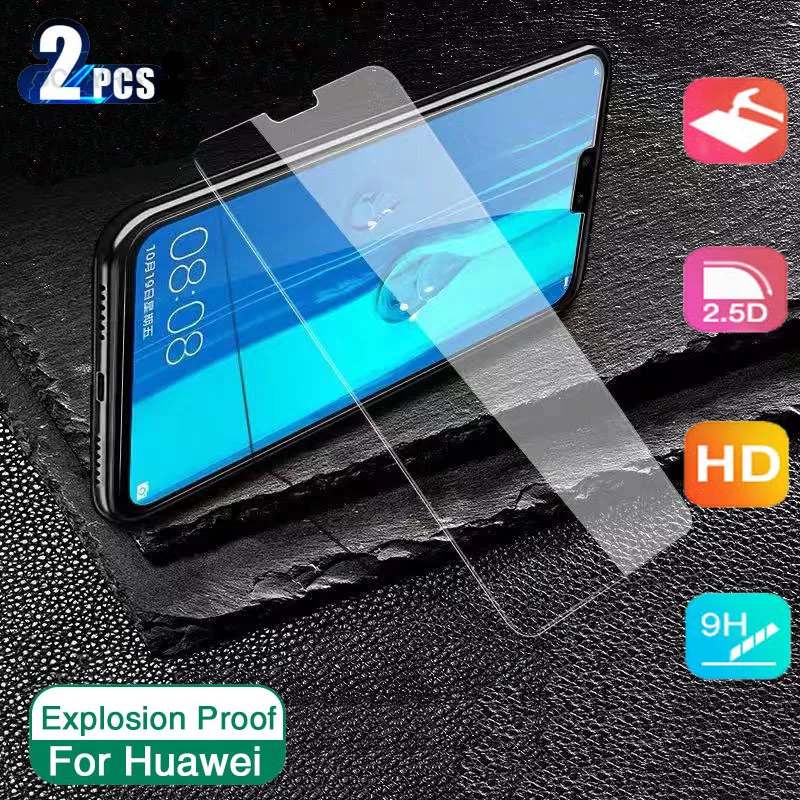 Защитная пленка для экрана 2 шт./лот Huawei Enjoy 8E/8/8plus/8eyмут/7/7A/7C/7S/7plus закаленное стекло