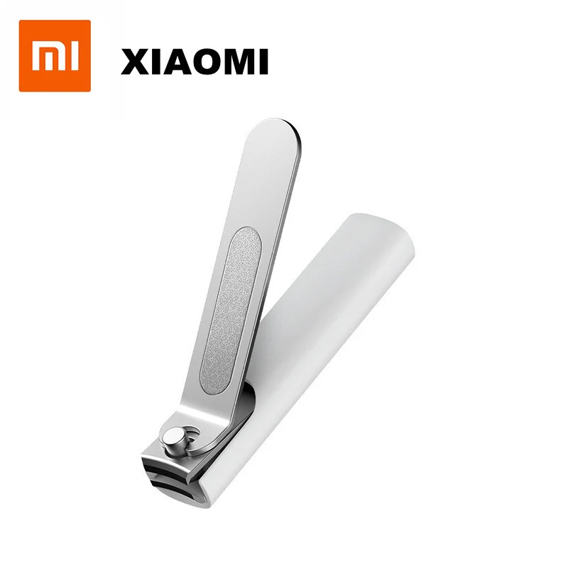 Кусачки для ногтей из нержавеющей стали Xiaomi Mijia с крышкой от брызг триммер