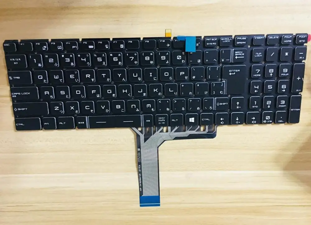 Новинка Клавиатура для ноутбука MSI MS-16J5 MS-16JC MS-16JB MS-16H8 MS-16H2 MS-1771 MS-1772 французский/японский/Турецкий/немецкий/канадский/иврит
