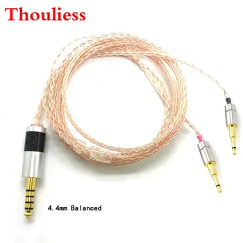 

Thouliess 3.5/2.5/4.4mm Balanced Silver Plated Headphone Upgrade Cable for HD477 HD497 HD212 pro EH250 EH350 PM-1 PM-2