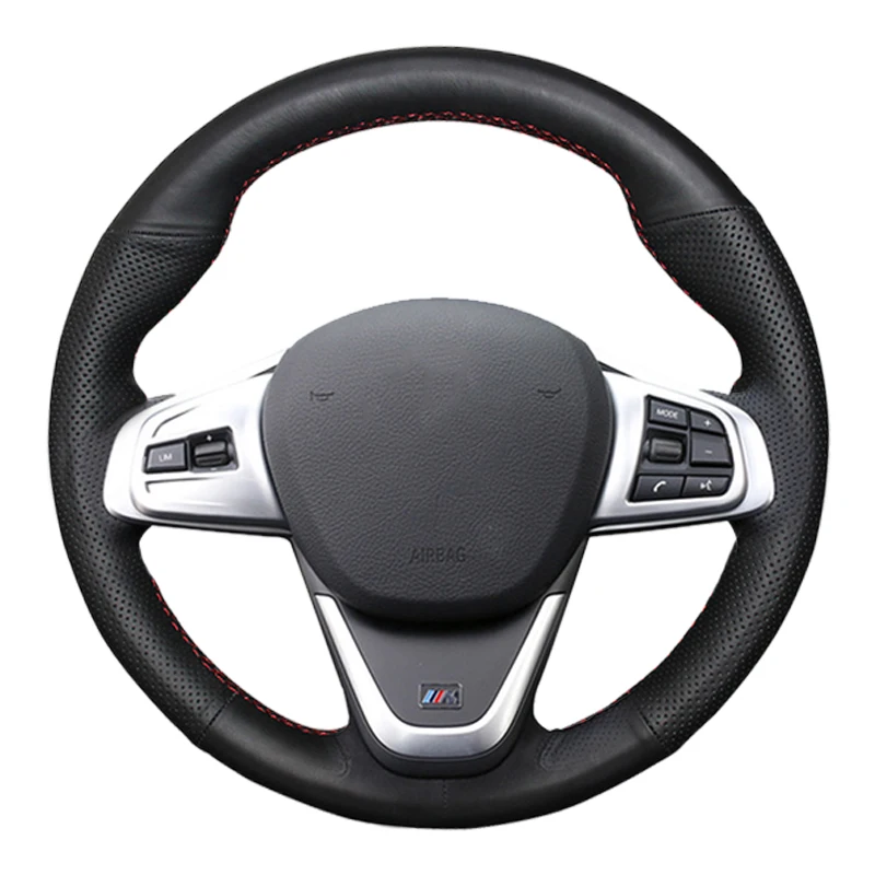 Оплетка на руль для BMW F45 F46 X1 F48 X2 F39 funda volante кожаный чехол руль|Чехлы руль| |