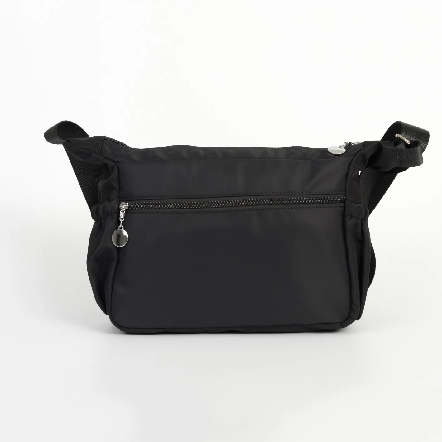 

Toothpick Pattern Shoulder Bag Men Casual Students Bag Outdoor Travel Waterproof Oxford Cloth Bag