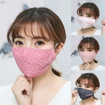 

Men And Women Mouth Mask Adult Washable Anti Dust Letter Print Mask маска от вирусов#PY