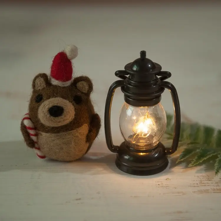 new creative  newborn photography  European  style retro small black horse lamp 100 days baby photography props